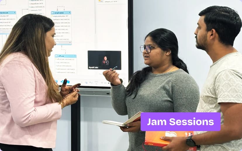 Learn & Build Together in Jam Sessions